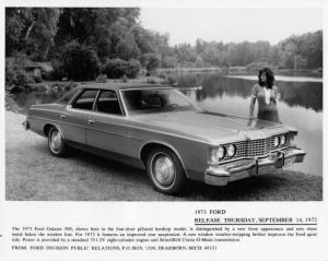 1973 Ford Galaxie 500 Press Photo 0304
