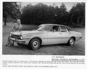 1973 Ford Maverick Press Photo 0308