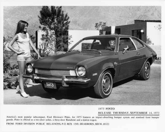 1973 Ford Pinto Press Photo 0309