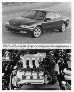 1993 Mazda MX-6 Exterior & Engine Press Photo 0052