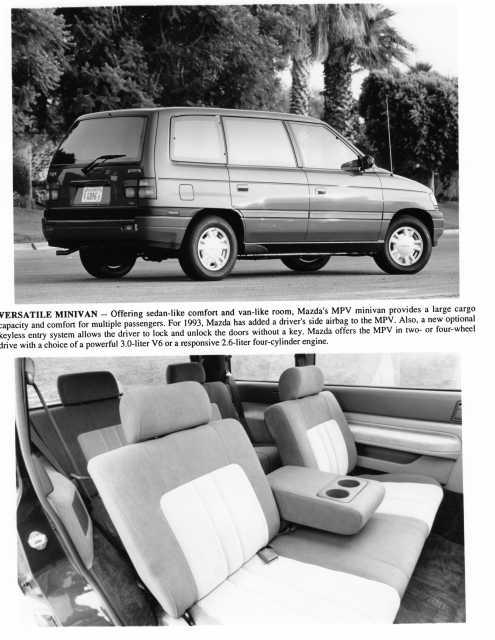  1993 Mazda Monovolúmen Exterior