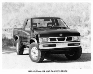 1993 1/2 Nissan 4x4 King Cab SE V6 Pickup Truck Press Photo 0026
