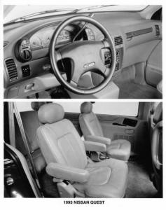 1993 Nissan Quest Interior Press Photo 0030