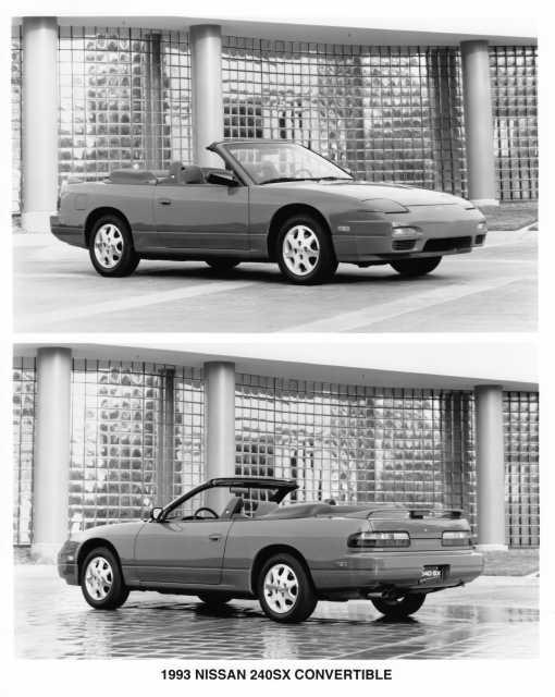 1993 Nissan 240SX Convertible Press Photo 0033