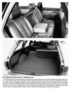 1994 Mitsubishi Diamante Wagon Interior Press Photo 0043