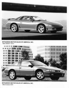 1994 Mitsubishi 3000GT VR-4 and Eclipse GSX Press Photo 0045
