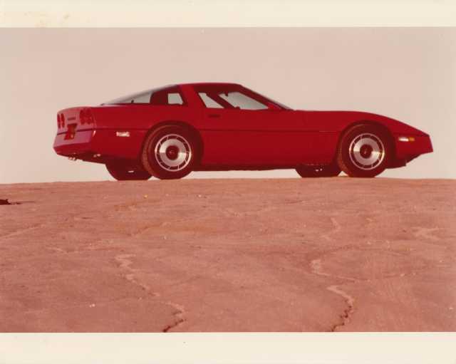 1984 Chevrolet Corvette Color Press Photo 00392