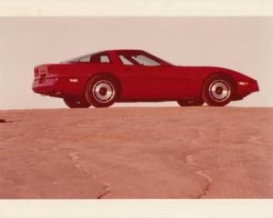 1984 Chevrolet Corvette Color Press Photo 00392