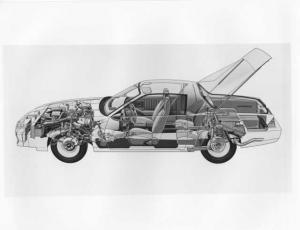 1982 Chevrolet Camaro Illustrative Cut-away Press Photo and Release 0396