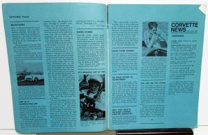 1970 Corvette News Magazine Full Set of 6 Racing Models Trends Info Chevy