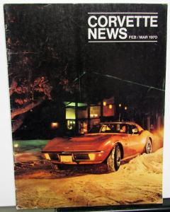 1970 Corvette News Magazine Full Set of 6 Racing Models Trends Info Chevy