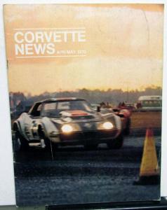 1970 Corvette News Magazine Full Set of 6 Racing Models Trends Info Chevy