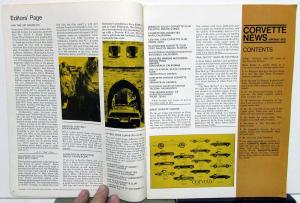 1970 Corvette News Magazine Full Set of 6 Racing Models Trends Info Chevy