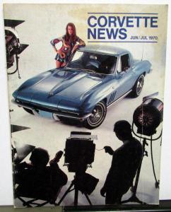 1970 Corvette News Magazine Full Set of 6 Racing Models Trends Info Chevy