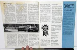 1970 Corvette News Magazine Full Set of 6 Racing Models Trends Info Chevy