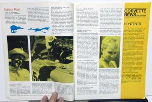 1970 Corvette News Magazine Full Set of 6 Racing Models Trends Info Chevy