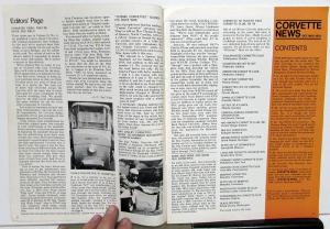 1970 Corvette News Magazine Full Set of 6 Racing Models Trends Info Chevy