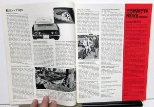 1971 Corvette News Magazine Set of 5 Racing Models Trends Info Chevy