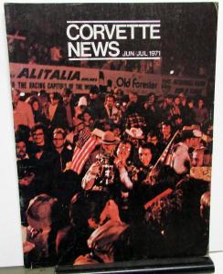 1971 Corvette News Magazine Set of 5 Racing Models Trends Info Chevy