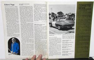 1971 Corvette News Magazine Set of 5 Racing Models Trends Info Chevy