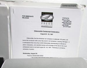 1997 Oldsmobile 100th Anniversary Press Kit