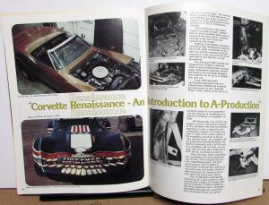 1979 Corvette News Magazine Set of 3 Racing Models Trends Info Chevrolet