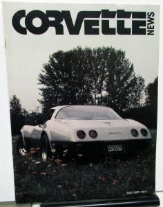 1977 Corvette News Magazine Full Set of 6 Racing Trends Models Info Chevy