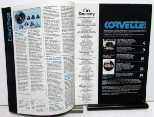 1977 Corvette News Magazine Full Set of 6 Racing Trends Models Info Chevy