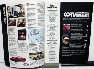 1977 Corvette News Magazine Full Set of 6 Racing Trends Models Info Chevy