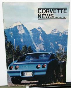 1977 Corvette News Magazine Full Set of 6 Racing Trends Models Info Chevy
