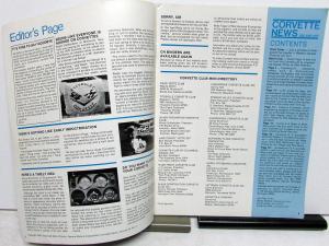 1977 Corvette News Magazine Full Set of 6 Racing Trends Models Info Chevy