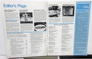 1977 Corvette News Magazine Full Set of 6 Racing Trends Models Info Chevy