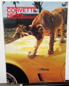 1976 Corvette News Magazine Full Set of 6 Racing Trends Models Info Chevy