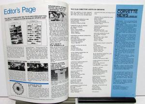 1976 Corvette News Magazine Full Set of 6 Racing Trends Models Info Chevy
