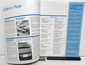 1976 Corvette News Magazine Full Set of 6 Racing Trends Models Info Chevy