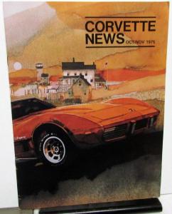 1975 Corvette News Magazine Full Set of 6 Racing Trends Models Info Chevy
