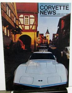 1975 Corvette News Magazine Full Set of 6 Racing Trends Models Info Chevy