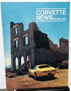 1975 Corvette News Magazine Full Set of 6 Racing Trends Models Info Chevy