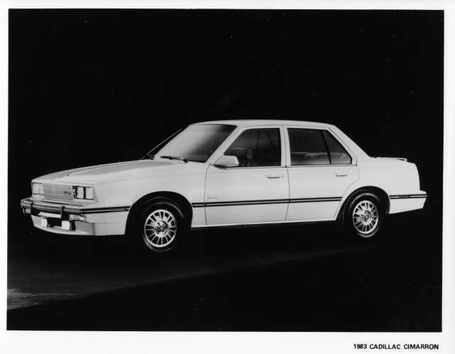 1983 Cadillac Cimarron Press Photo 0128