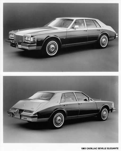 1983 Cadillac Seville Elegante Press Photo 0133