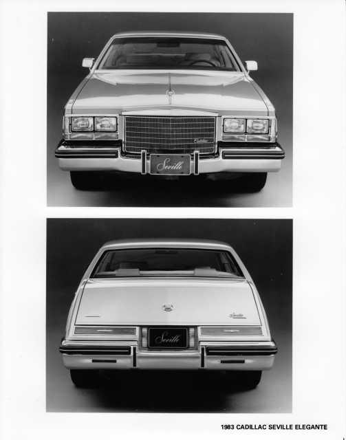 1983 Cadillac Seville Elegante Press Photo 0134