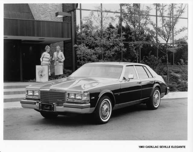 1983 Cadillac Seville Elegante Press Photo 0135