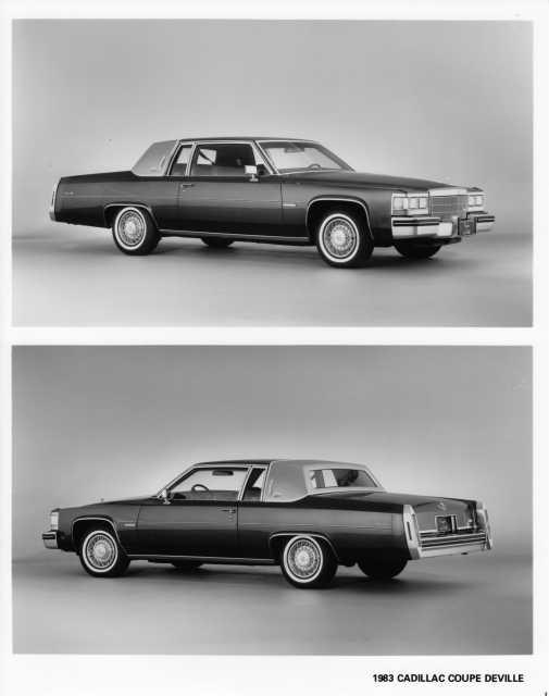 1983 Cadillac Coupe DeVille Press Photo 0137