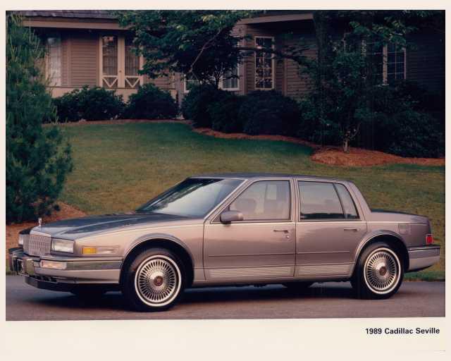 1989 Cadillac Seville Color Press Photo 0156