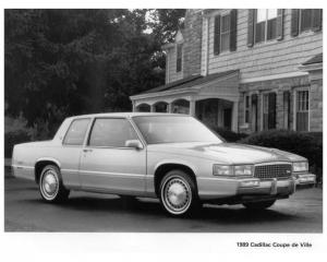 1989 Cadillac Coupe DeVille Press Photo 0159