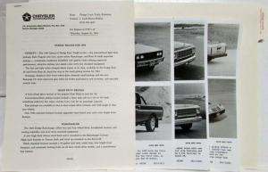 1983 Dodge Press Kit - Mirada Colt Challenger 400 600 Charger Diplomat Trucks
