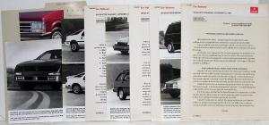 1989 Dodge Press Kit - Spirit Daytona Shadow Caravan Lancer Aries Omni Colt