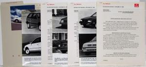 1989 Dodge Press Kit - Spirit Daytona Shadow Caravan Lancer Aries Omni Colt