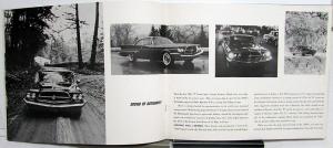 1960 Chrysler 300 F Dealer Prestige Sales Brochure 413 Ram Induction Engine Rare