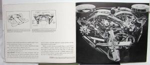 1960 Chrysler 300 F Dealer Prestige Sales Brochure 413 Ram Induction Engine Rare